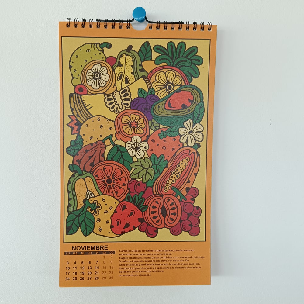 Image of Calendario Percales 