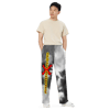 Jextacy Streetwear Urban Men's All-Over Print Wide-Leg Pants