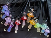Image 4 of Mushroom Necklaces! UV Reactive!
