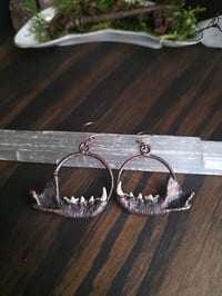 Mink Jaw Earrings #1