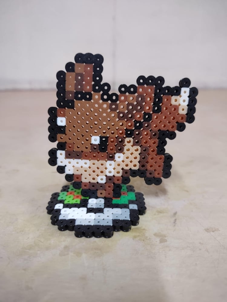Image of Eeveelutions pixel art