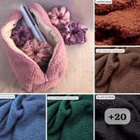 Image 1 of Kosmetyczka Bouclé /Baranek na prostownicę, lokówkę i akcesoria do włosów - RESZTA KOLORÓW