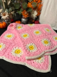 Image 3 of Granny square baby blanket