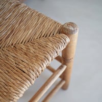 Image 3 of Tabouret Paille & Bois 