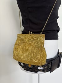 Image 2 of Vintage gold beaded bag