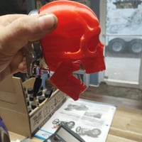 Image 2 of Billy Bike Laughing Skull Marker Lights. 