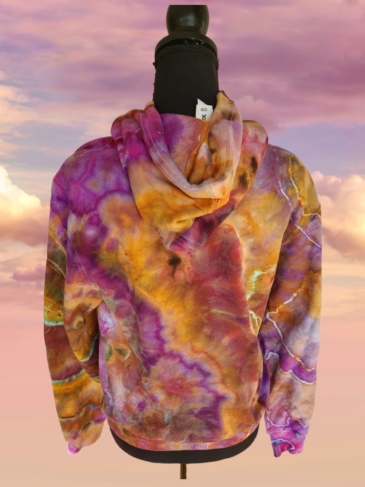 Image of Pull over fleece lined Hoodie Small