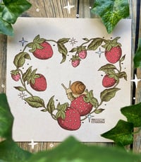 Strawberry Vines Prints