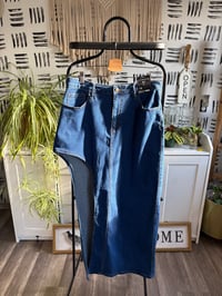 Image 1 of NWT Fashion Nova Jean skirt 