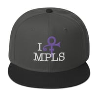 Image 4 of I [PRINCE] MPLS Ballcap (White Text)