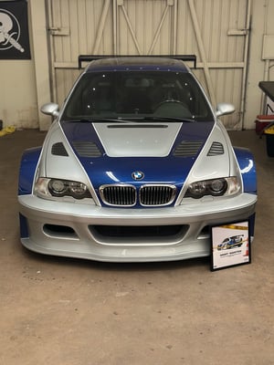 Image of NFSMW E46 M3 GTR POSTER BY KUWTB X BLACKLIST GARAGE