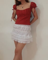 Image 2 of Valentine Top in Wine (Pre-order)