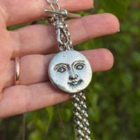 Image 1 of Moon face pendant