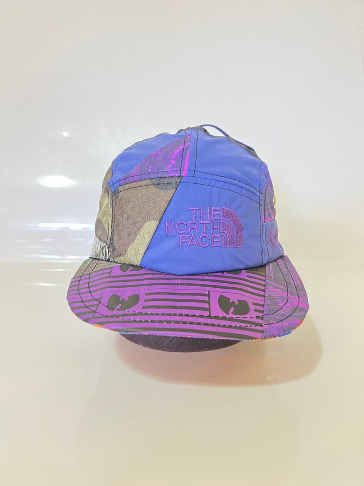 TNF Reflective Purple Tape Camo Glow Kevlar Upcycled 5-Panel