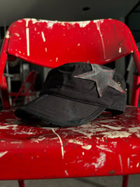 Image 2 of Black leather cadet 