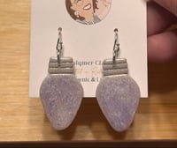 Image 1 of Lavender Christmas Light Bulb