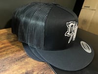 Image 2 of O/M logo mesh hat
