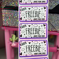 Image 1 of Yay! Freebie Stickers