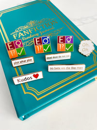 Image 1 of Fanfiction enamel pins
