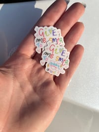 Image 2 of daydreaming - harry styles mini clear sticker 