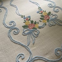 Image 4 of Vintage Chenille Bedspread 