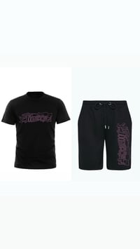 500mooch Short set (Pink)