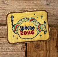 Image 1 of Phish hand stitch patch “ Sphere 2026 ”