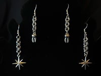 Image 3 of ‘Kick in the teeth’  Chainmaille Earrings 