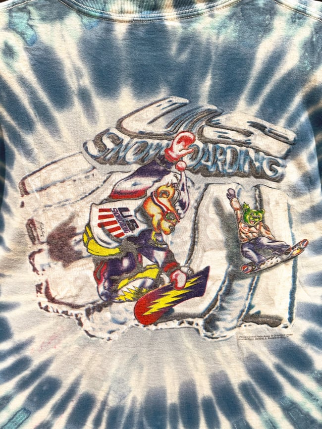 Grateful Dead 1996 U.S. Snowboarding Longsleeve Shirt - Size XL