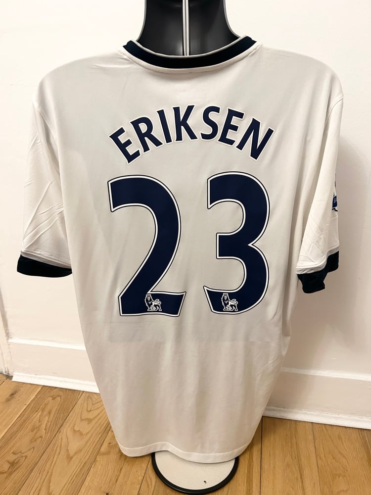 Image of Tottenham Hotspur "ERIKSEN 23" 2015/16 Home Shirt + PL patches (XL)