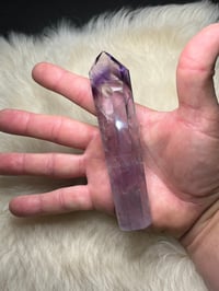 Image 11 of  Phantom Smoky Amethyst Wand #842