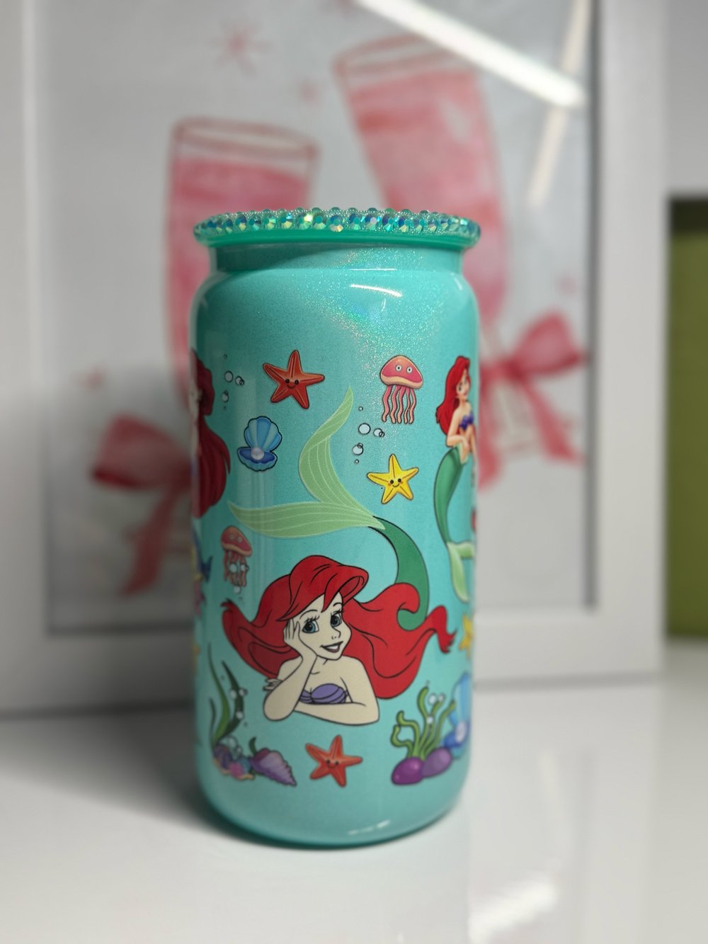 Image of 16oz Libby Glass Cup - Ariel