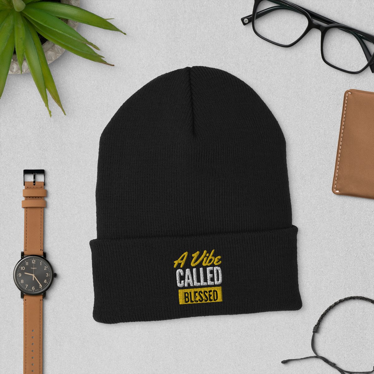 A vibe called blessed Beanie
