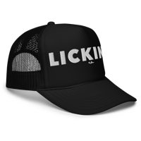 Image 1 of LICKINS Embroidered Foam Trucker Hat