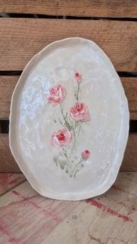 Image 2 of Rose wavy plate