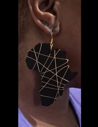 Wrapped In Africa Earrings