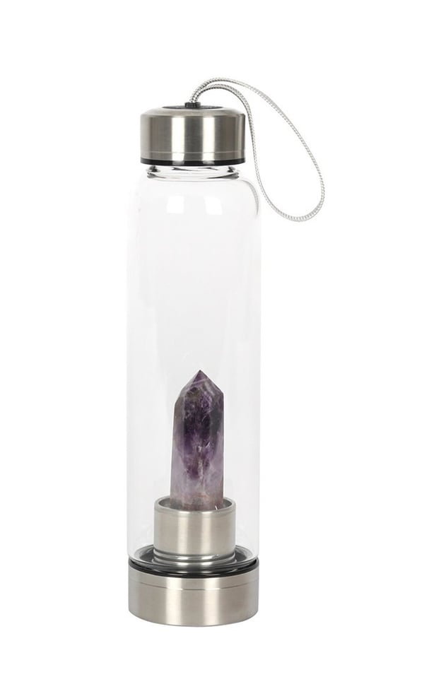 Image of Amethyst Infused Crystal Bottle