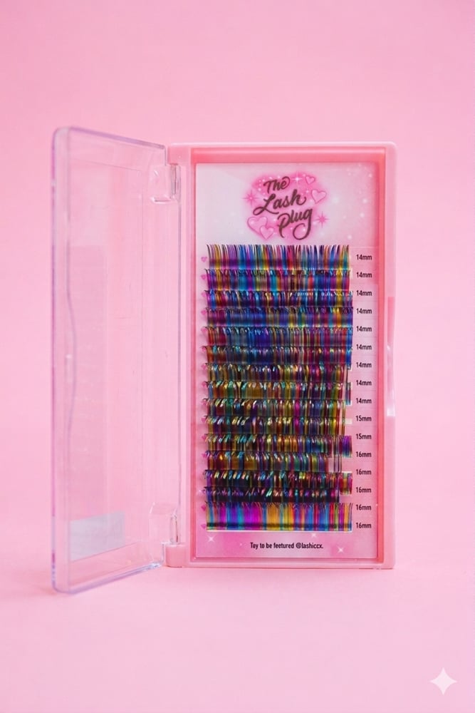 Image of Ombré Rainbow Fiesta Tinsel