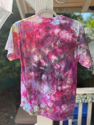 Image of SMALL Disrespect Your Surroundings Tie Dye Shirt 1