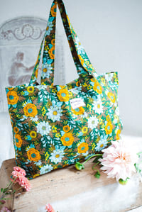 Image 2 of Tote bag [Anémone vert]