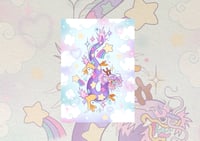 Pastel Dragon Print