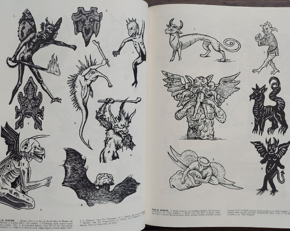 Treasury of Fantastic and Mythological Creatures: 1,087 Renderings from Historic Sources