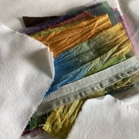 Image 5 of Stitch a Little Landscape - hand dyed fabrics