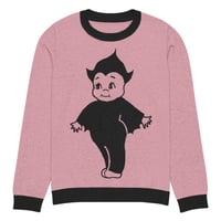 Image 11 of Baby Bat Knitted crew neck sweater