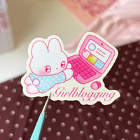 girlblogging sticker