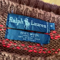 Image 9 of Polo Ralph Lauren Deer Sweater Medium