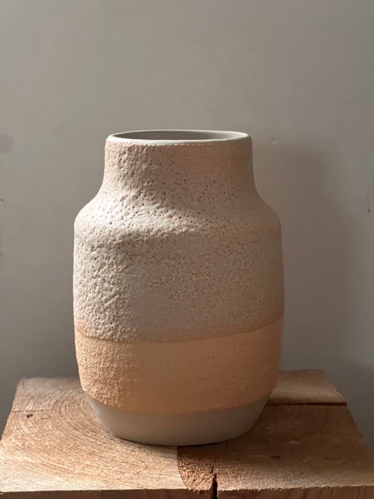 Image of Peach Lava Vase