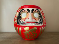 Image 8 of  Classic Takasaki Handcrafted Red Daruma Doll