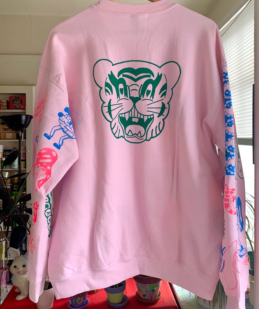 Image of Pink Lemonade (Large Crewneck Sweatshirt)