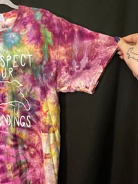 Image 3 of LARGE Disrespect Your Surroundings Tie Dye Shirt 5